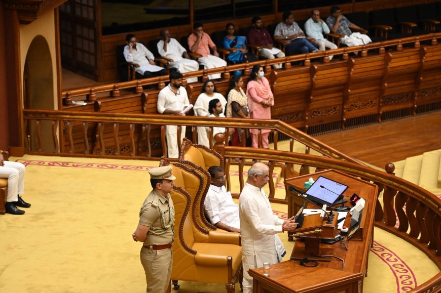 പുതുയുഗ കേരളം;ധവളപത്രമിറക്കും: വൻ പ്രഖ്യാപനങ്ങളുമായി നയപ്രഖ്യാപന പ്രസംഗം