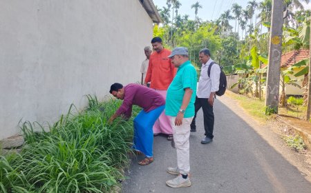 മഴക്കാലപൂർവ്വ ശുചീകരണം നടത്തി