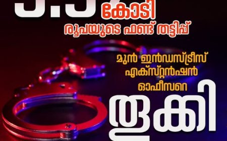 തിരുവനന്തപുരം നഗരസഭയിലെ സ്വയംതൊഴിൽ സംരംഭ പദ്ധതിയുടെ സബ്സിഡി തുക തട്ടിപ്പ്:  മുൻ ഇൻഡസ്ട്രീസ് എക്സ്റ്റൻഷൻ ഓഫീസർ വിജിലൻസ് പിടിയിൽ