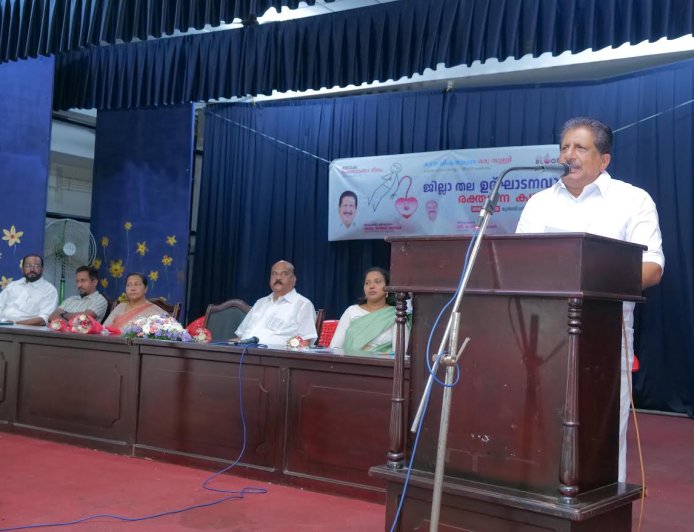 രക്തദാനം മഹത്തായ ജനസേവനം - മന്ത്രി മോന്‍സ് ജോസഫ്