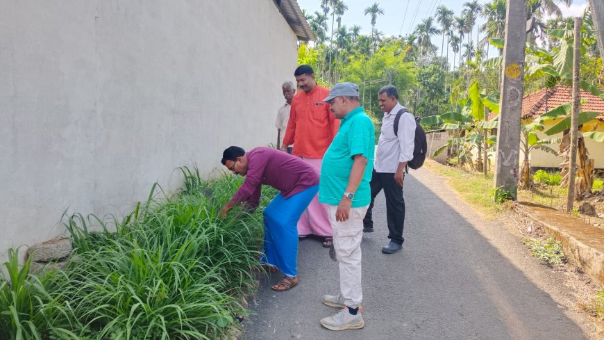 മഴക്കാലപൂർവ്വ ശുചീകരണം നടത്തി