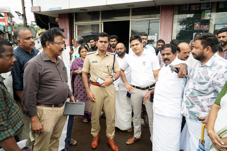 കോട്ടയത്തെ ഗതാഗതക്കുരുക്ക്; പരിഹാരത്തിനായി ഉദ്യോഗസ്ഥ സമിതിയുടെ പരിശോധന തുടങ്ങി
