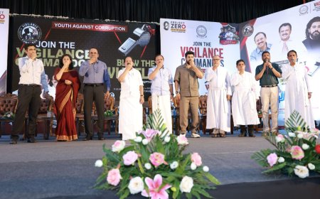 അഴിമതിക്ക് എതിരെ "വിജിലൻസ് വിസിൽ" മുഴക്കി രമേശ് ചെന്നിത്തലയും നിവിൻ പോളിയും