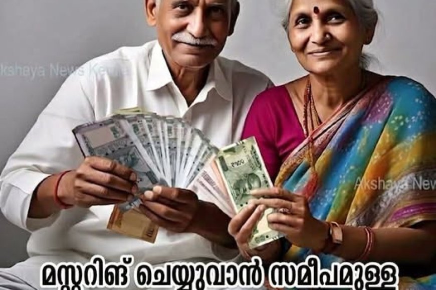 പെൻഷൻ മസ്റ്ററിങ് ജൂലൈ 17 മുതൽ സെപ്റ്റംബർ 30 വരെ