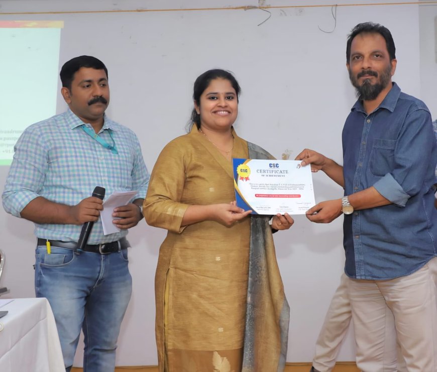 പാസ്സ്‌പോർട്ട് സേവനത്തിൽ ടി എ ഷാജഹാന് ആദരം