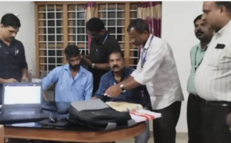 ഗൂഗിൾ പേ വഴിയും കൈക്കൂലി, അസിസ്റ്റന്റ് ലേബർ‌ ഓഫീസറെ വിജിലൻസ്  പൊക്കി