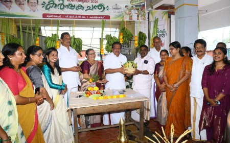 കൃഷിവകുപ്പിന്റെ ഓണച്ചന്തയ്ക്ക് തുടക്കമായി ; മന്ത്രി മോൻസ് ജോസഫ് ഉദ്ഘാടനം ചെയ്തു