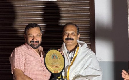 ഷാനിച്ചൻ കരിനാട്ടിന് ജന്മനാടിന്റെ ആദരം