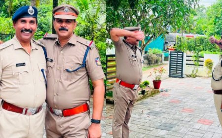 മുണ്ടക്കയത്തിന്റെ 'ചേട്ടൻ വാവയും അനിയൻ വാവയും പോലീസിൽ എത്തി  22 വർഷങ്ങൾ ....