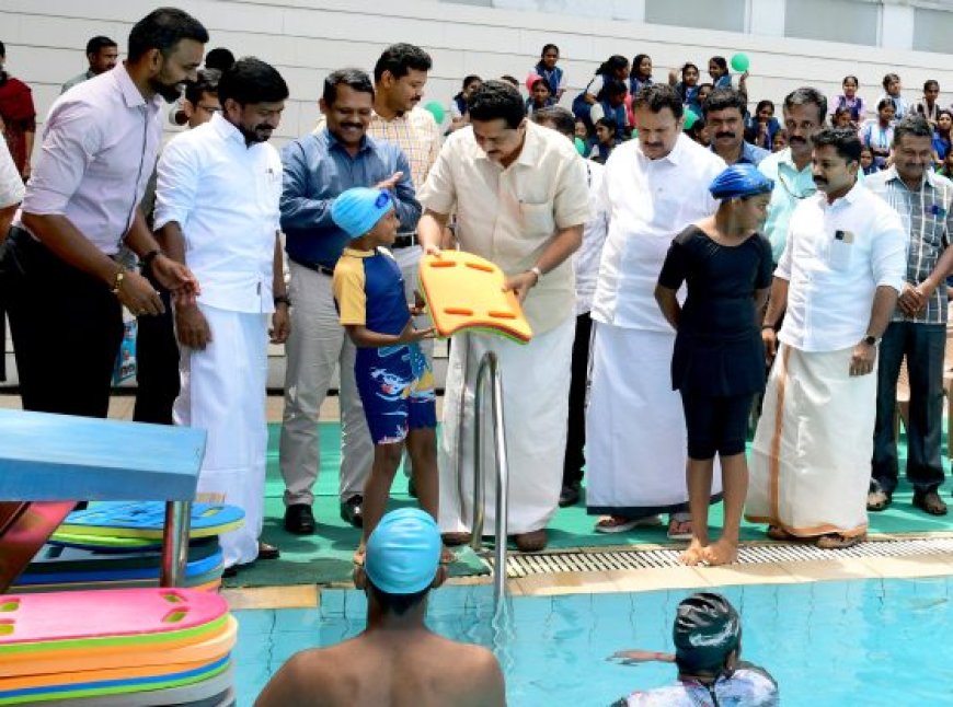 ആദ്യഘട്ടത്തിൽ 14,000 വിദ്യാർഥികൾക്ക് നീന്തൽ പരിശീലനം നൽകും: മന്ത്രി എൻ. ഷംസുദ്ദീൻ
