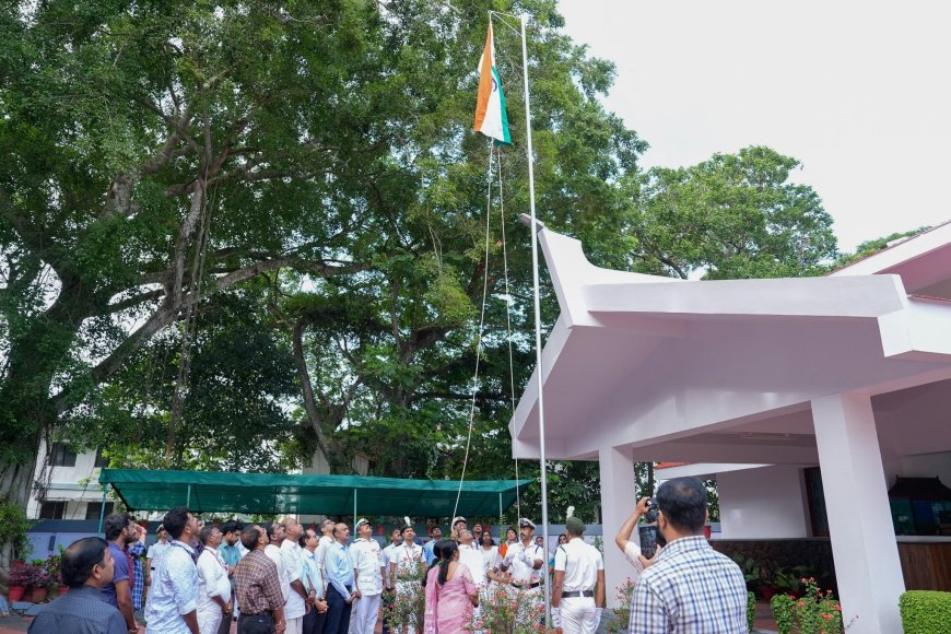 നിയമസഭാ സ്പീക്കറുടെ വസതിയിൽ സ്വാതന്ത്ര്യദിനം ആഘോഷിച്ചു.