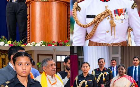 രാഷ്ട്രപതിയുടെ എ.ഡി.സി പദവിയിലെത്തുന്ന കരസേനയിലെ  ആദ്യ   വനിതാ ഓഫീസറായി മേജർ നവ്യാ ഷെഖാവത്ത്
