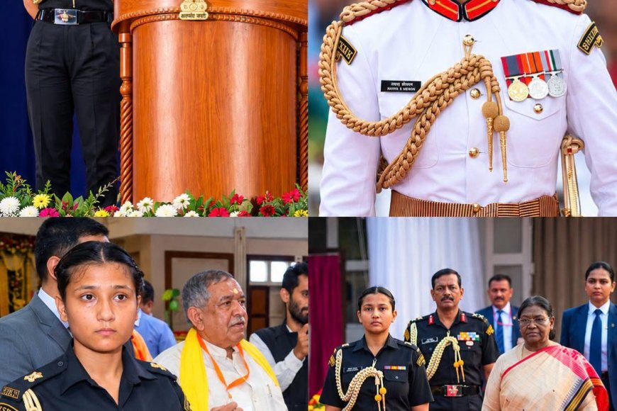 രാഷ്ട്രപതിയുടെ എ.ഡി.സി പദവിയിലെത്തുന്ന കരസേനയിലെ  ആദ്യ   വനിതാ ഓഫീസറായി മേജർ നവ്യാ ഷെഖാവത്ത്