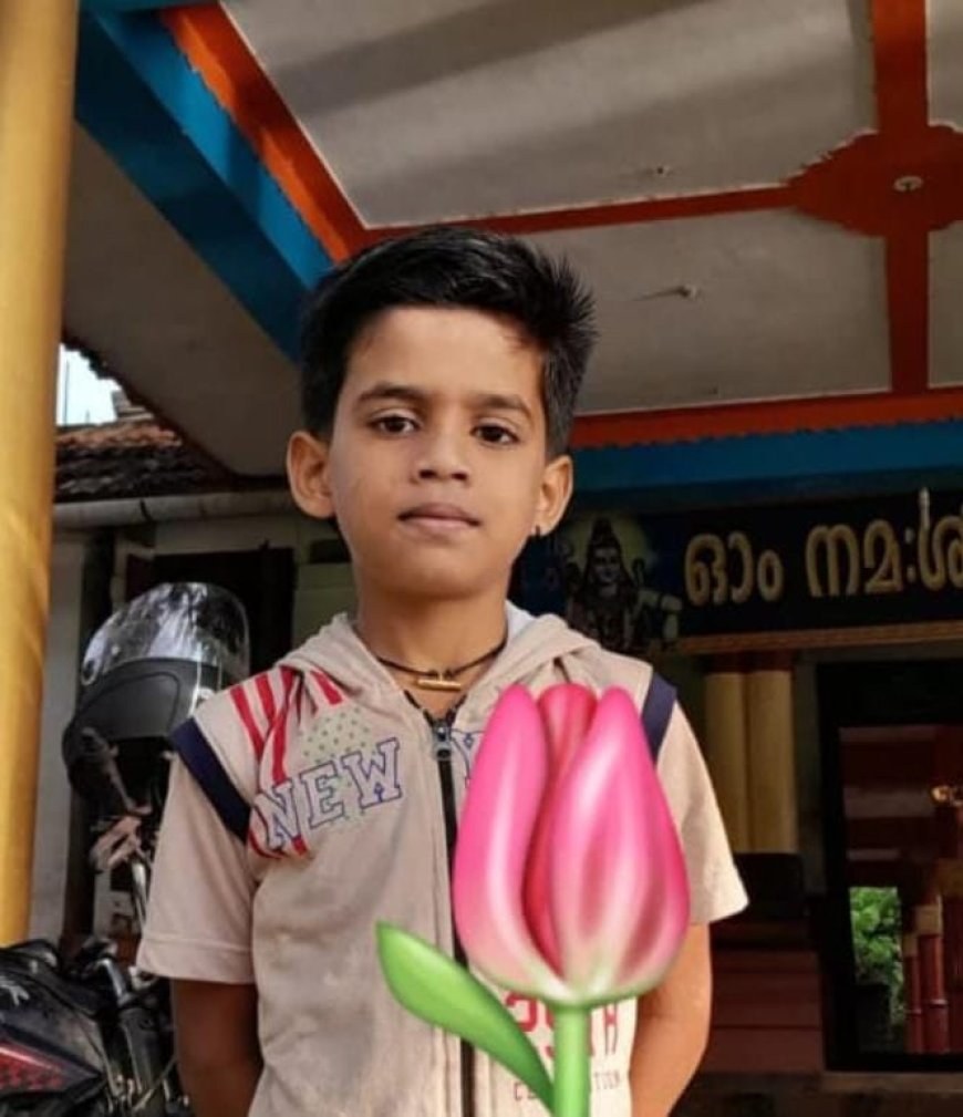 കൊടിമരത്തിന്റെ കയറിൽ കഴുത്ത് കരുങ്ങി  11 കാരന് ദാരുണ അന്ത്യം