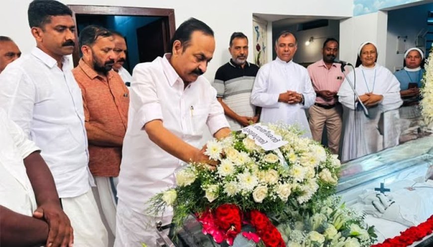 കരിയിലക്കുളം കറിയാച്ചേട്ടൻ ഇനി ഓർമ്മ ,വിട ചൊല്ലി ഇടകടത്തി നാട്